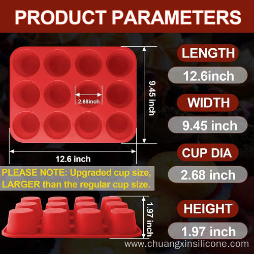 silicone bakeware muffin pan